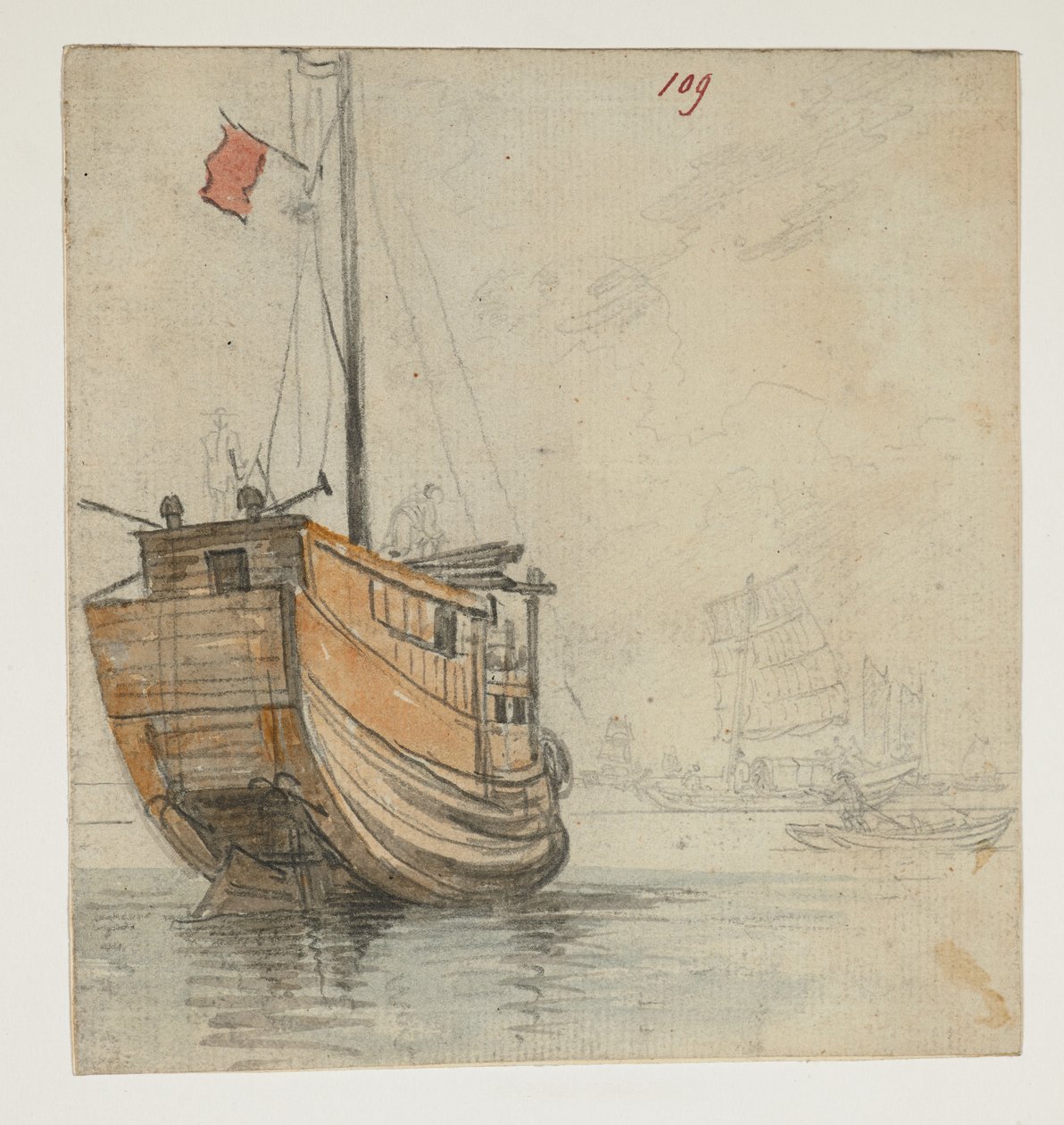 WD 961 f.109 door William Alexander