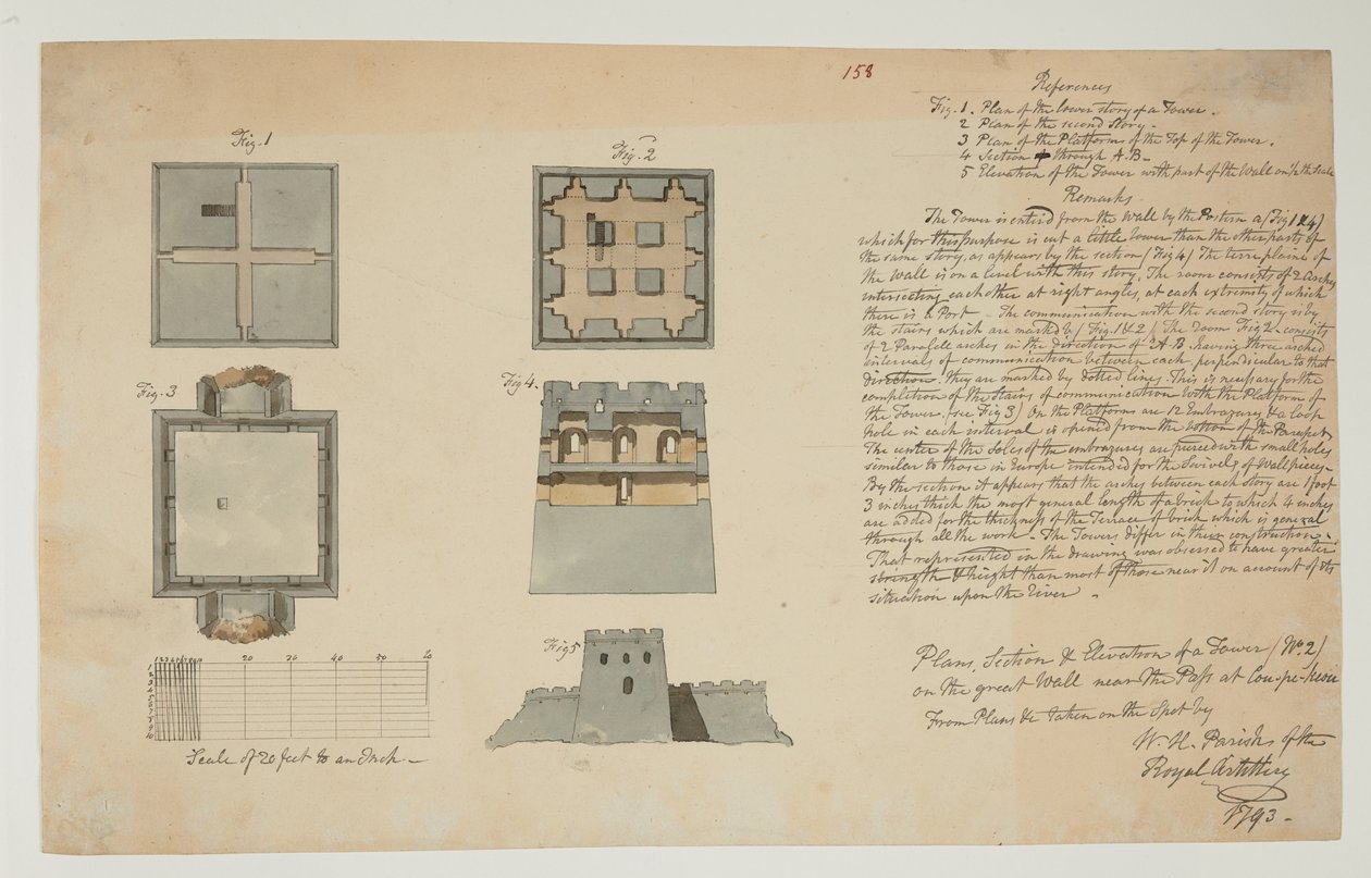 WD 961 f.158 door William Alexander
