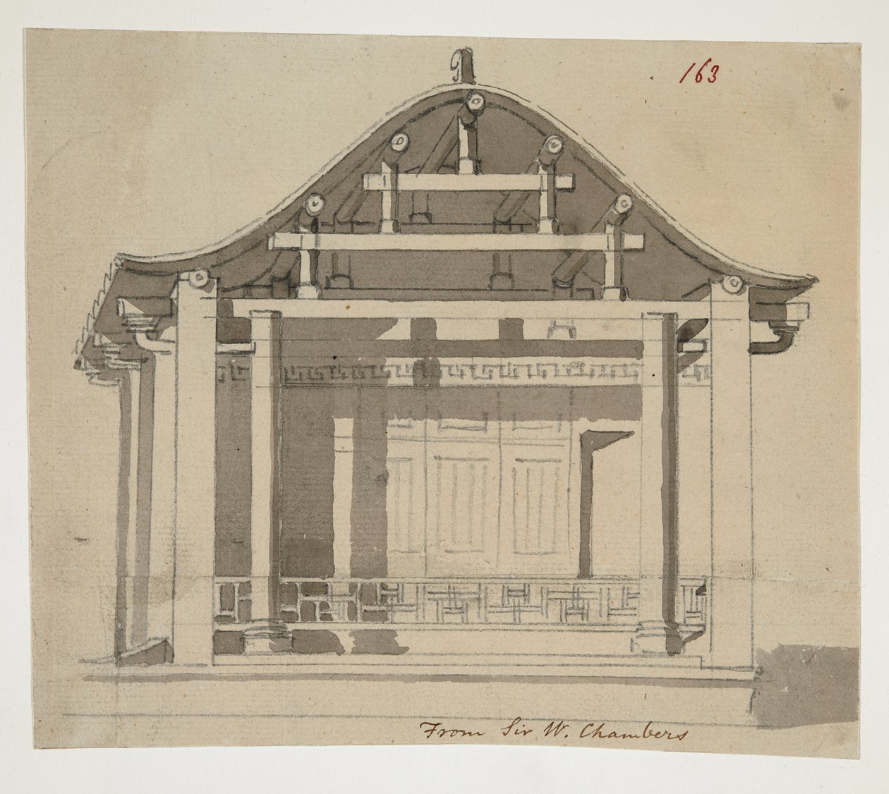 WD 961 f.163 door William Alexander