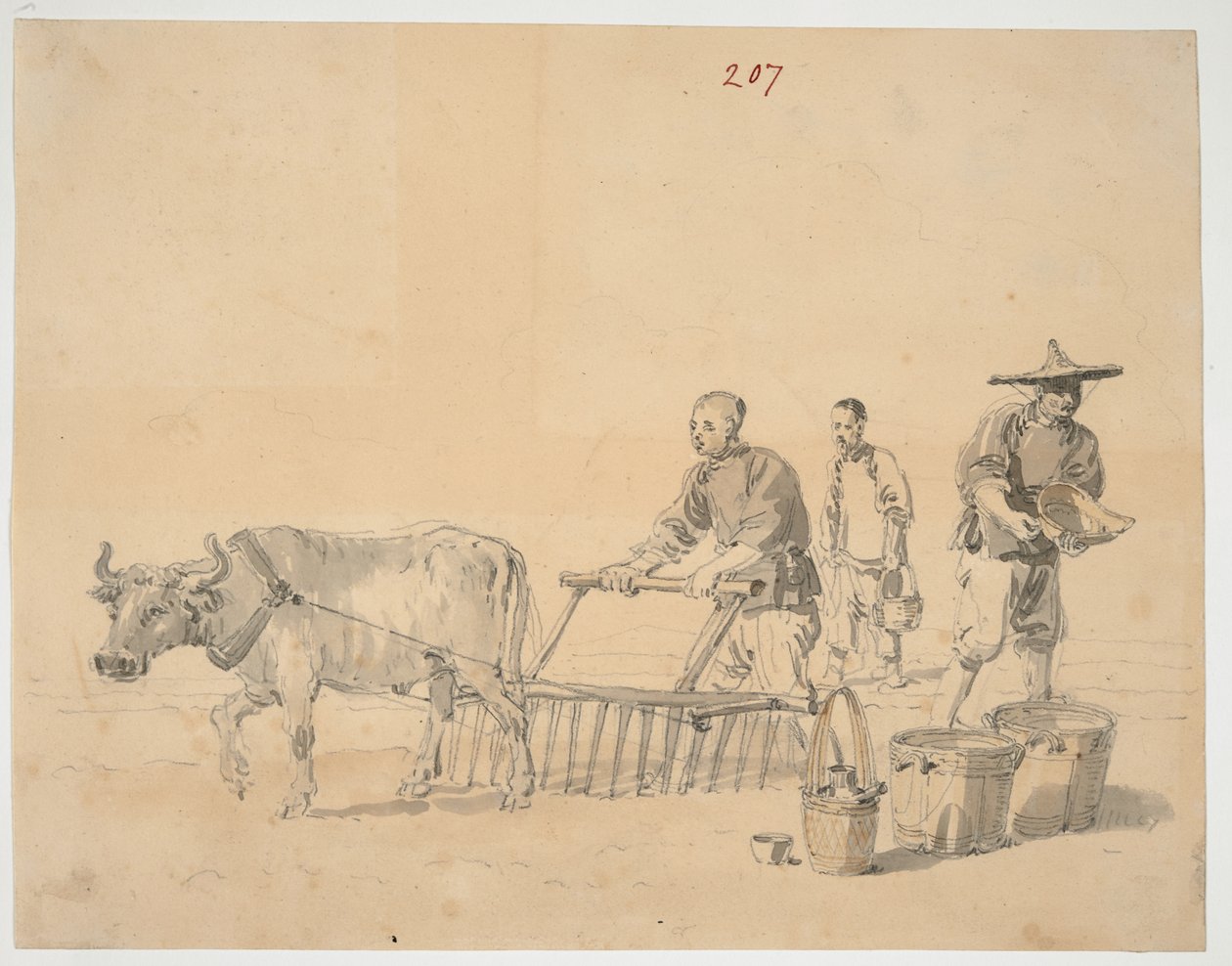 WD 961 f.207 door William Alexander