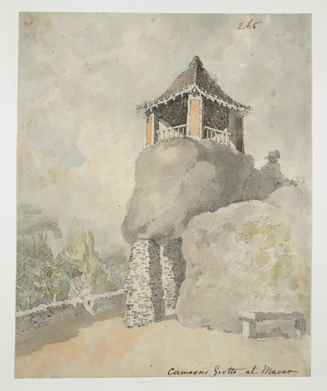 WD 961 f.265 door William Alexander