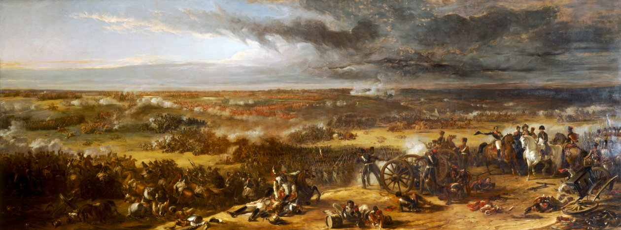 De Slag bij Waterloo, 1815 1843 door William Allan