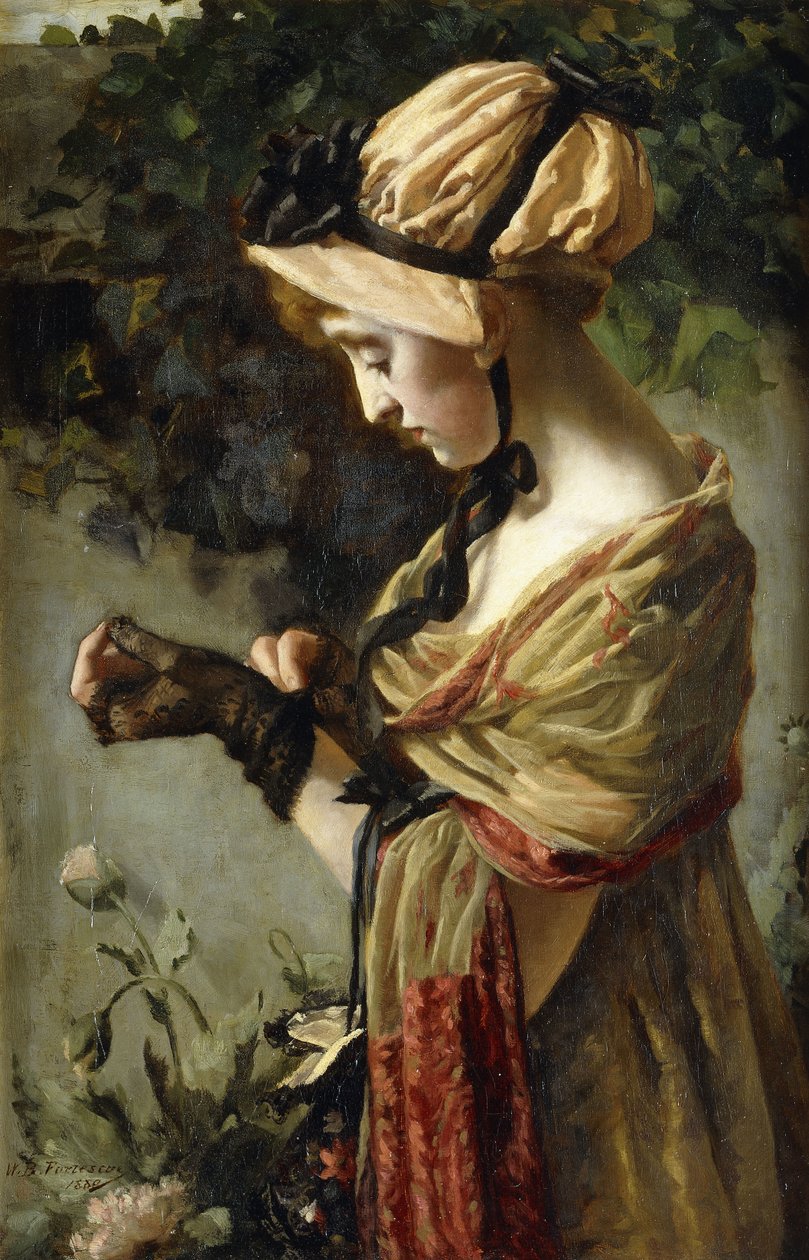De middagwandeling, 1880 door William Banks Fortescue