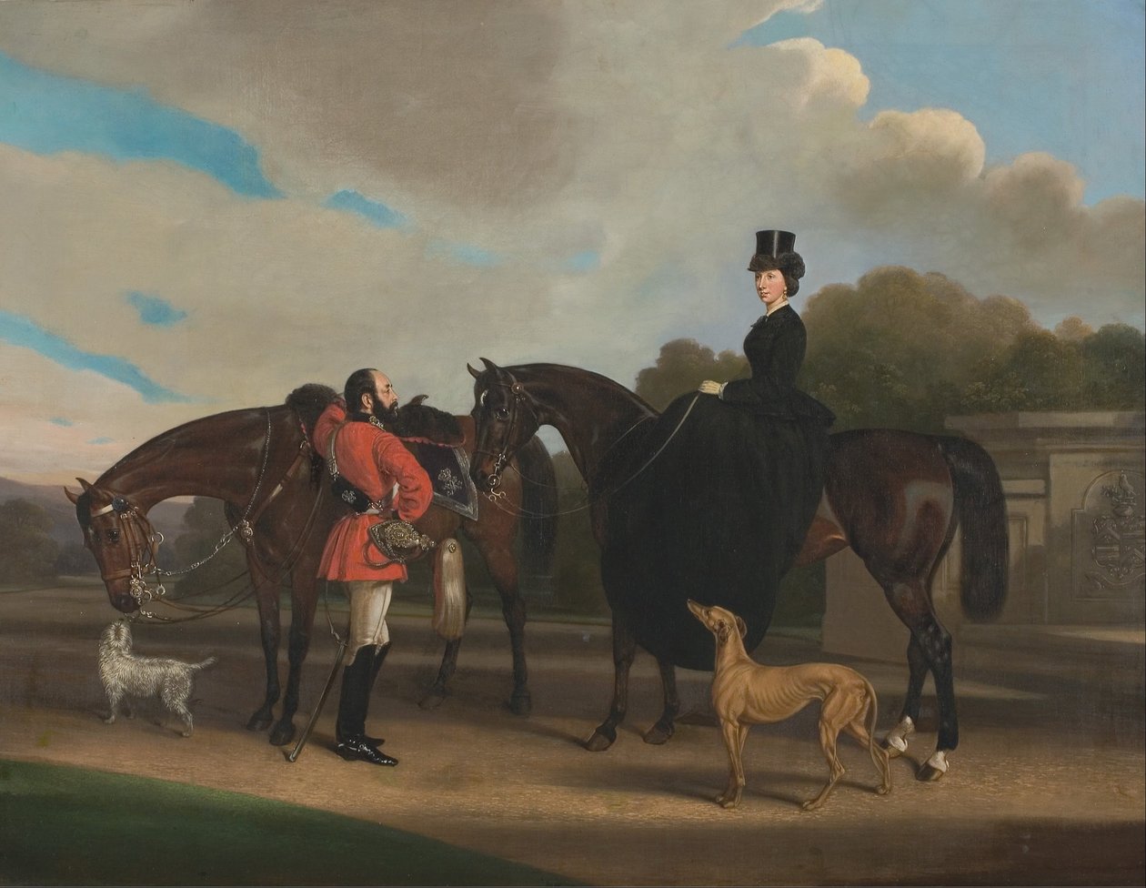 Lord en Lady Twemlow door William Barraud