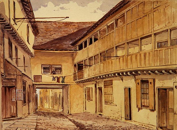 Falcon Yard door William Beales Redfern