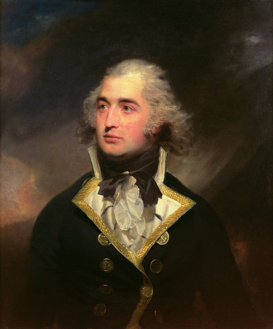 Kapitein Augustus Montgomery, R. N. door William Beechey