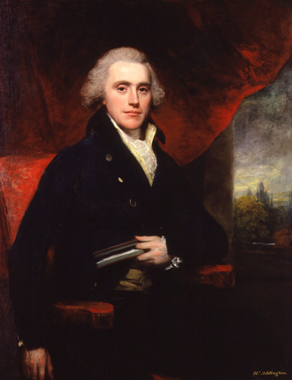 Henry Addington, 1ste burggraaf Sidmouth (gegraveerd 1803) door William Beechey