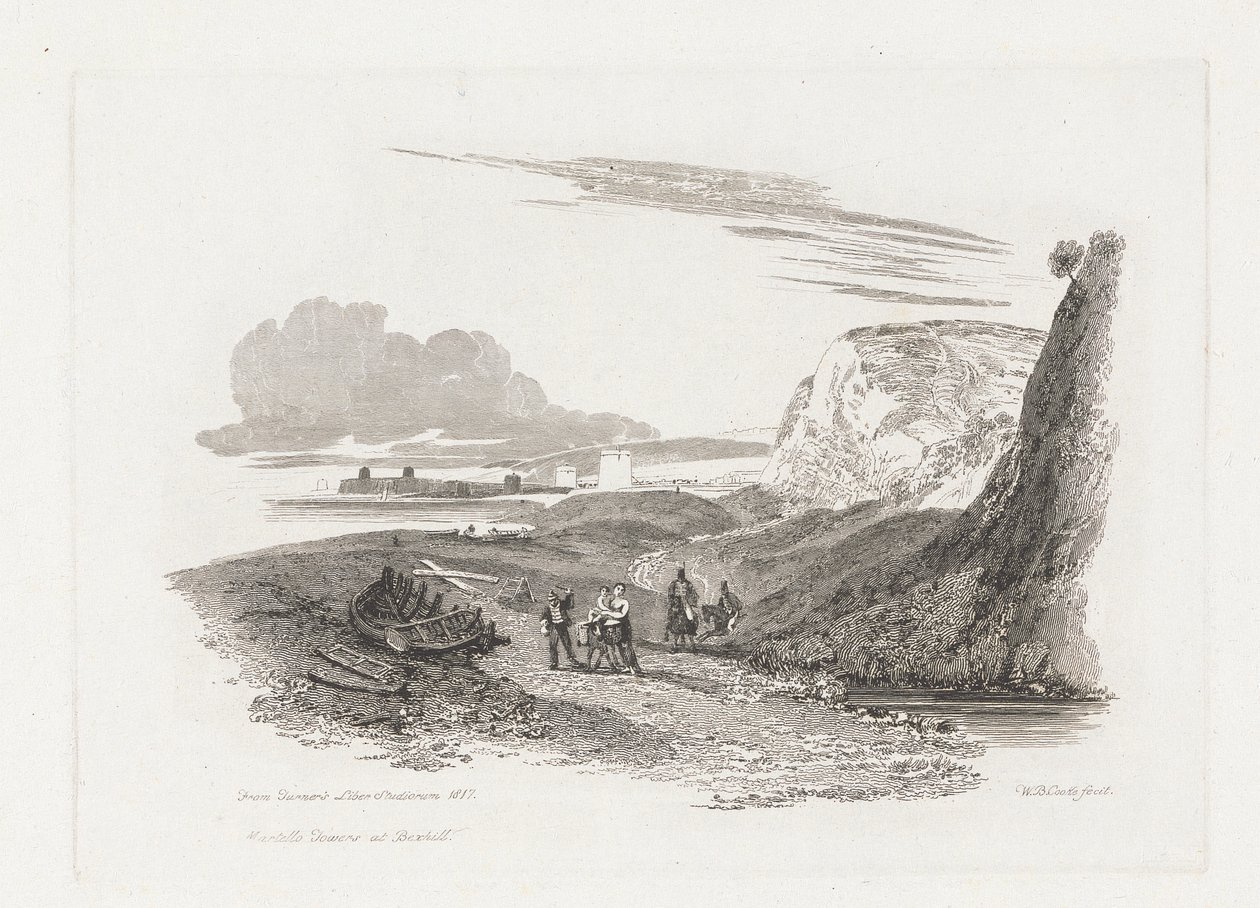 Martello-torens in Bexhill door William Bernard Cooke