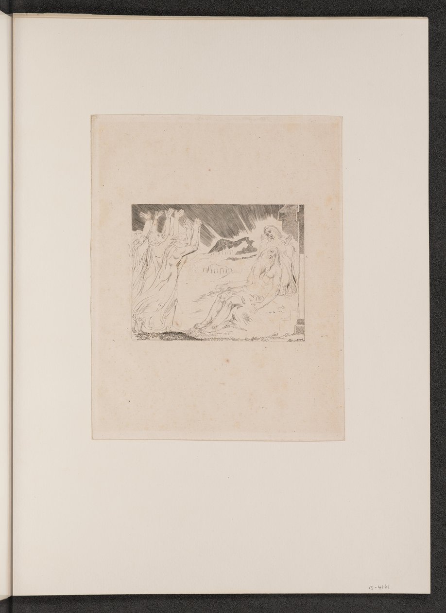 Jobs Troosters door William Blake