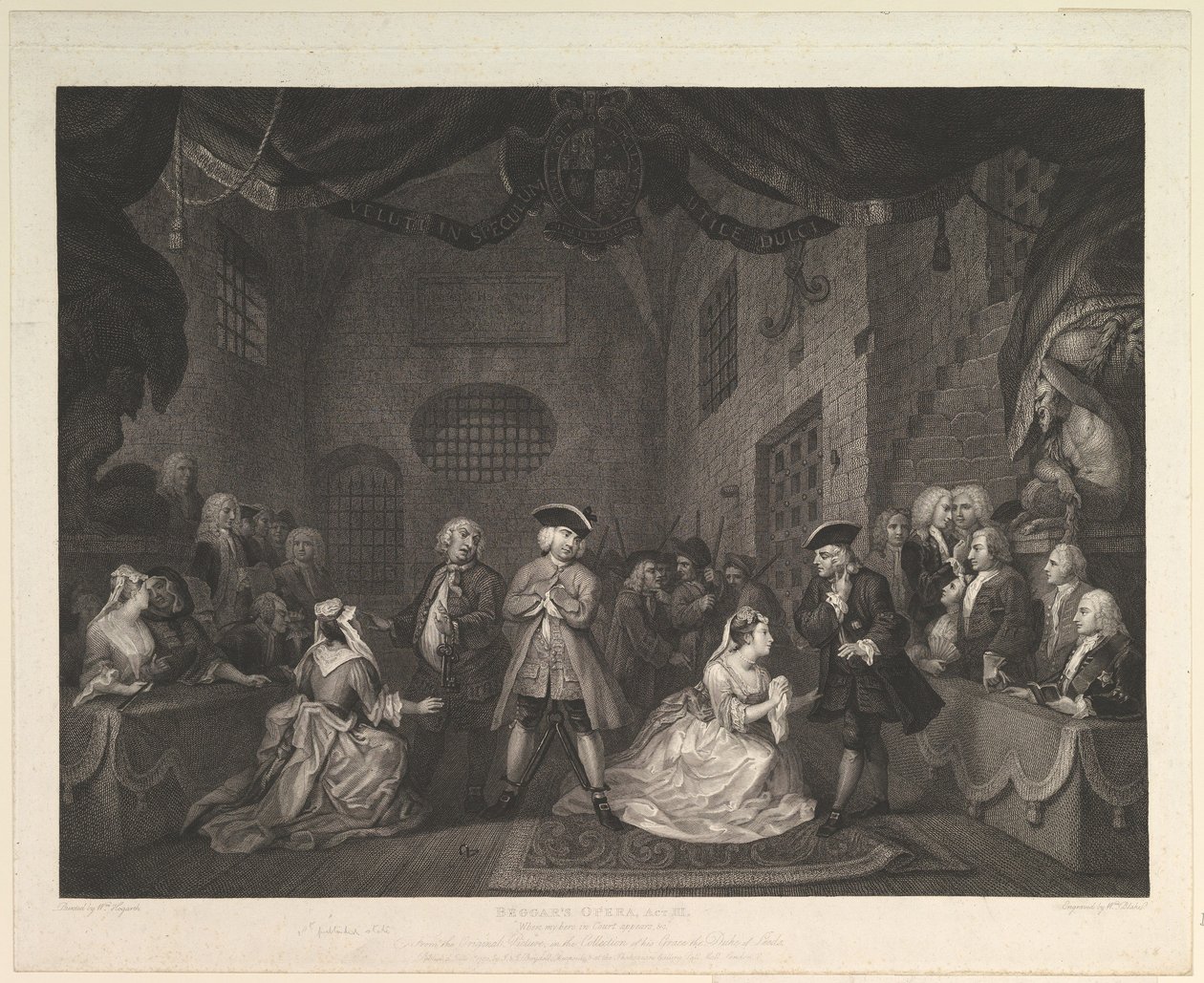 The Beggars Opera, Act III door William Blake