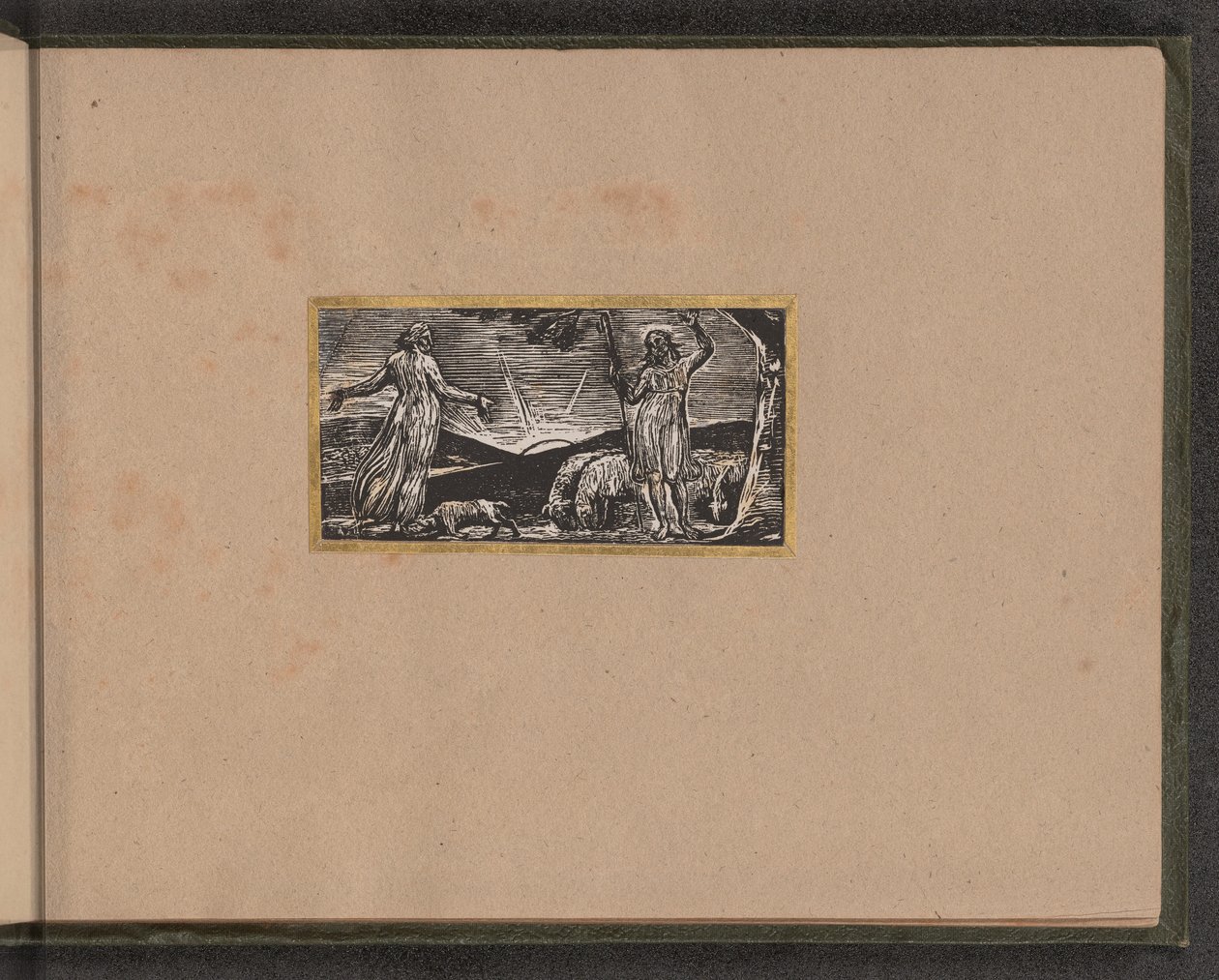 Thenot Berispt Colinet, 1821 door William Blake