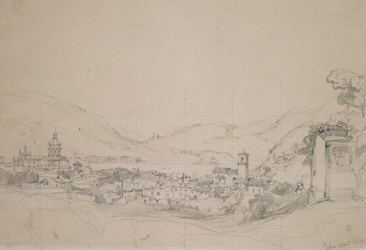 Como, 1840 door William Callow