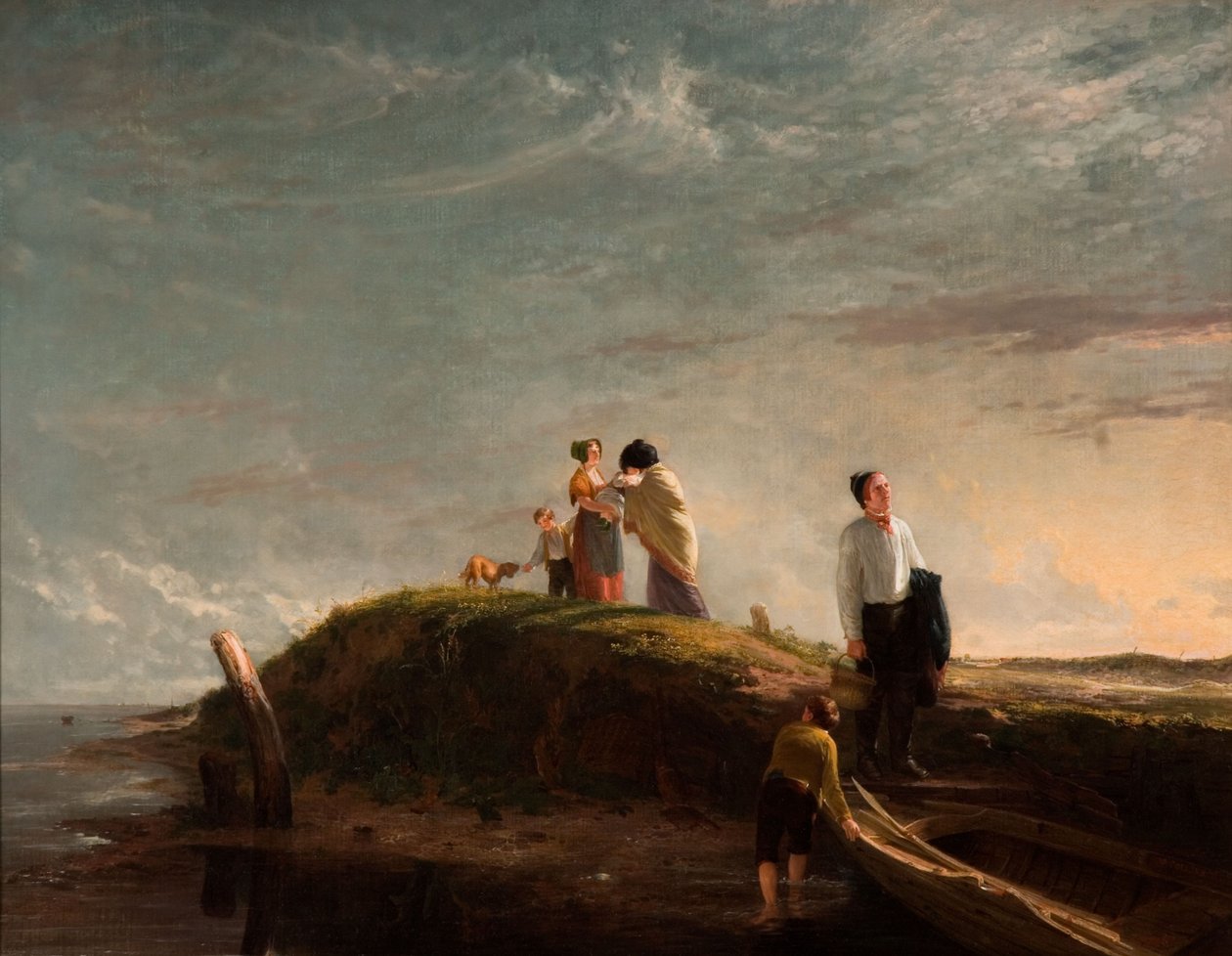 Het onwillige vertrek, 1815 door William Collins