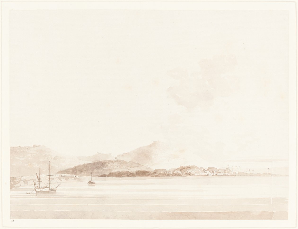 Een Uitzicht in India door William Daniell