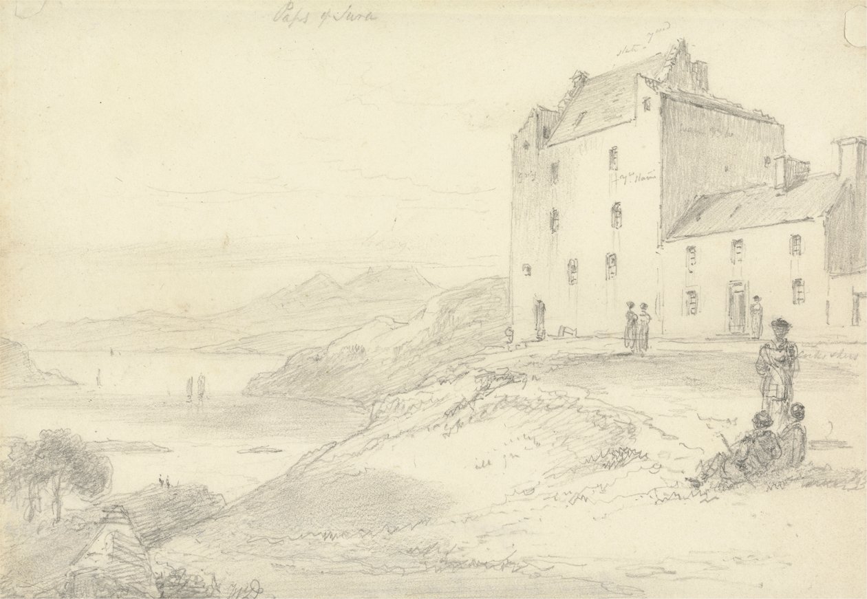 Craignish Castle, Jura door William Daniell
