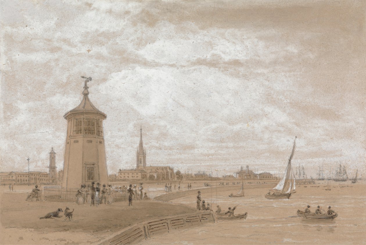 Harwich, Essex door William Daniell