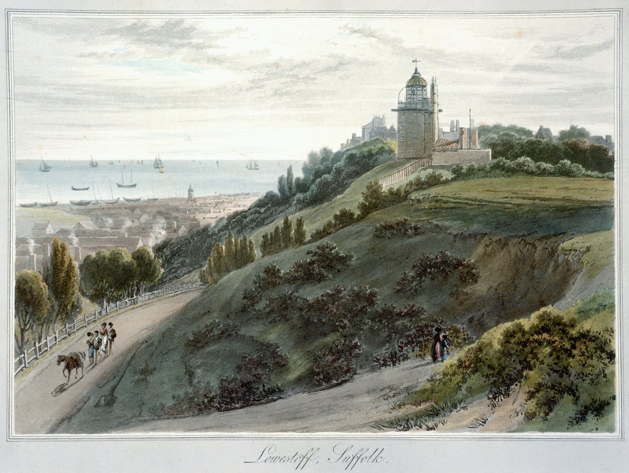 Lowestoft, Suffolk door William Daniell