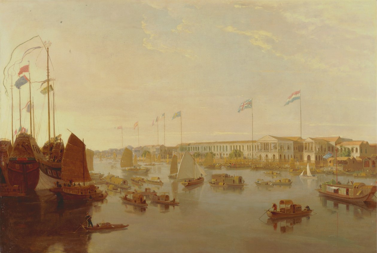 De Europese fabrieken, Canton door William Daniell