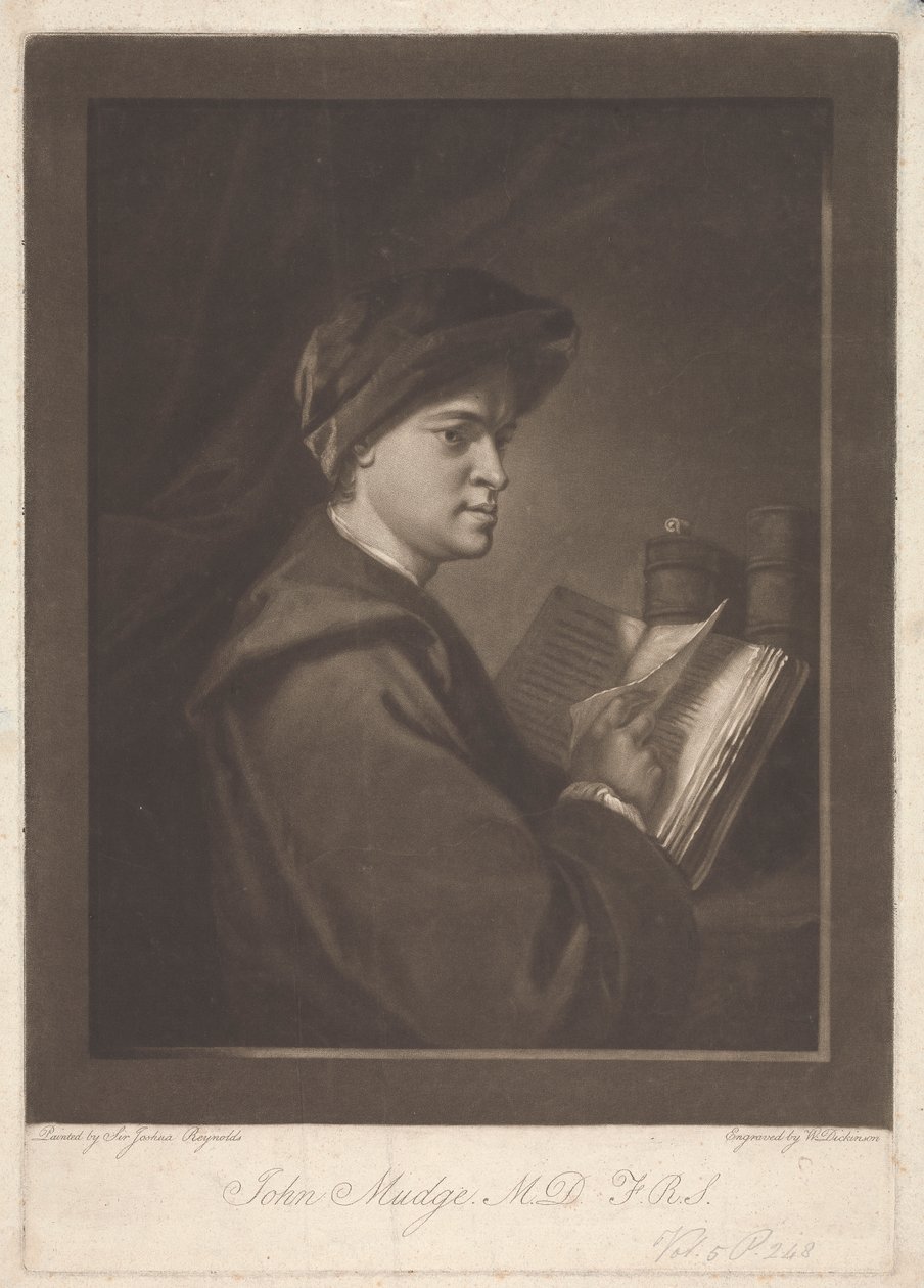 John Mudge M.D. door William Dickinson