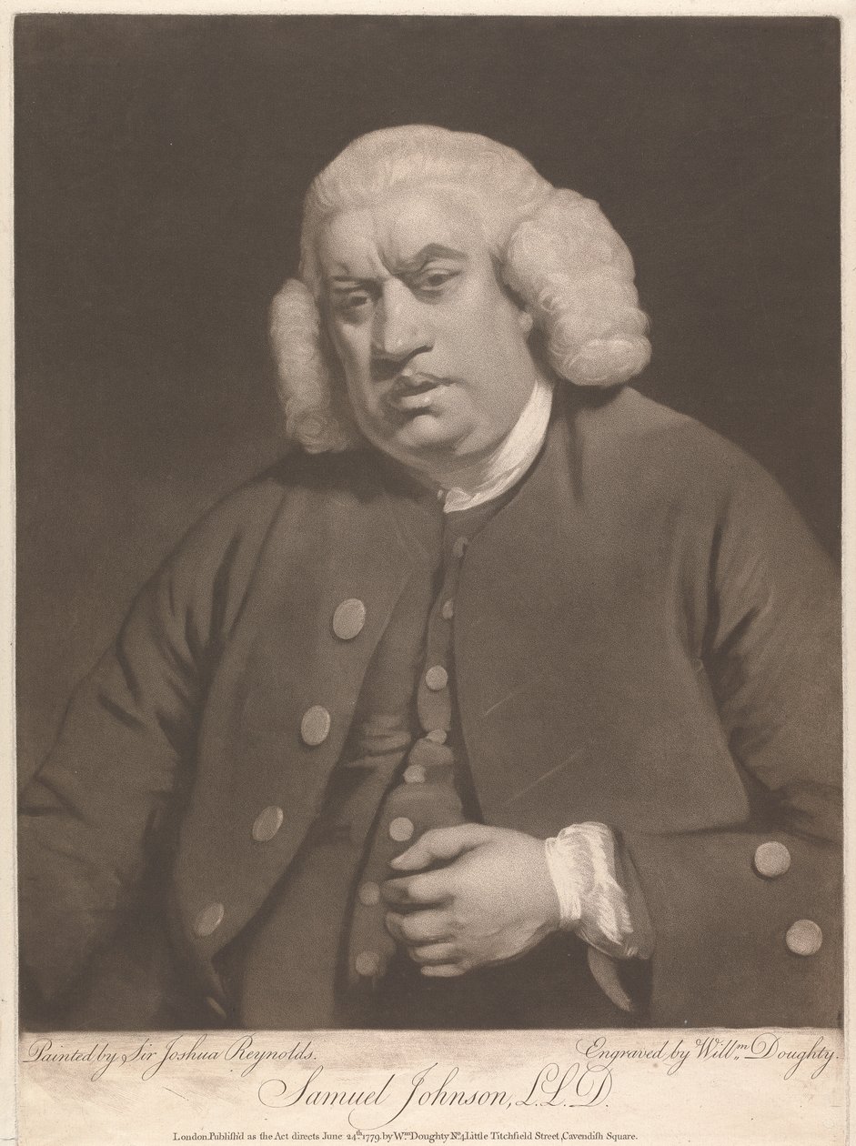 Samuel Johnson, L. L. D. door William Doughty