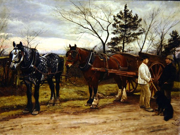 Arbeiders door William Edward Millner