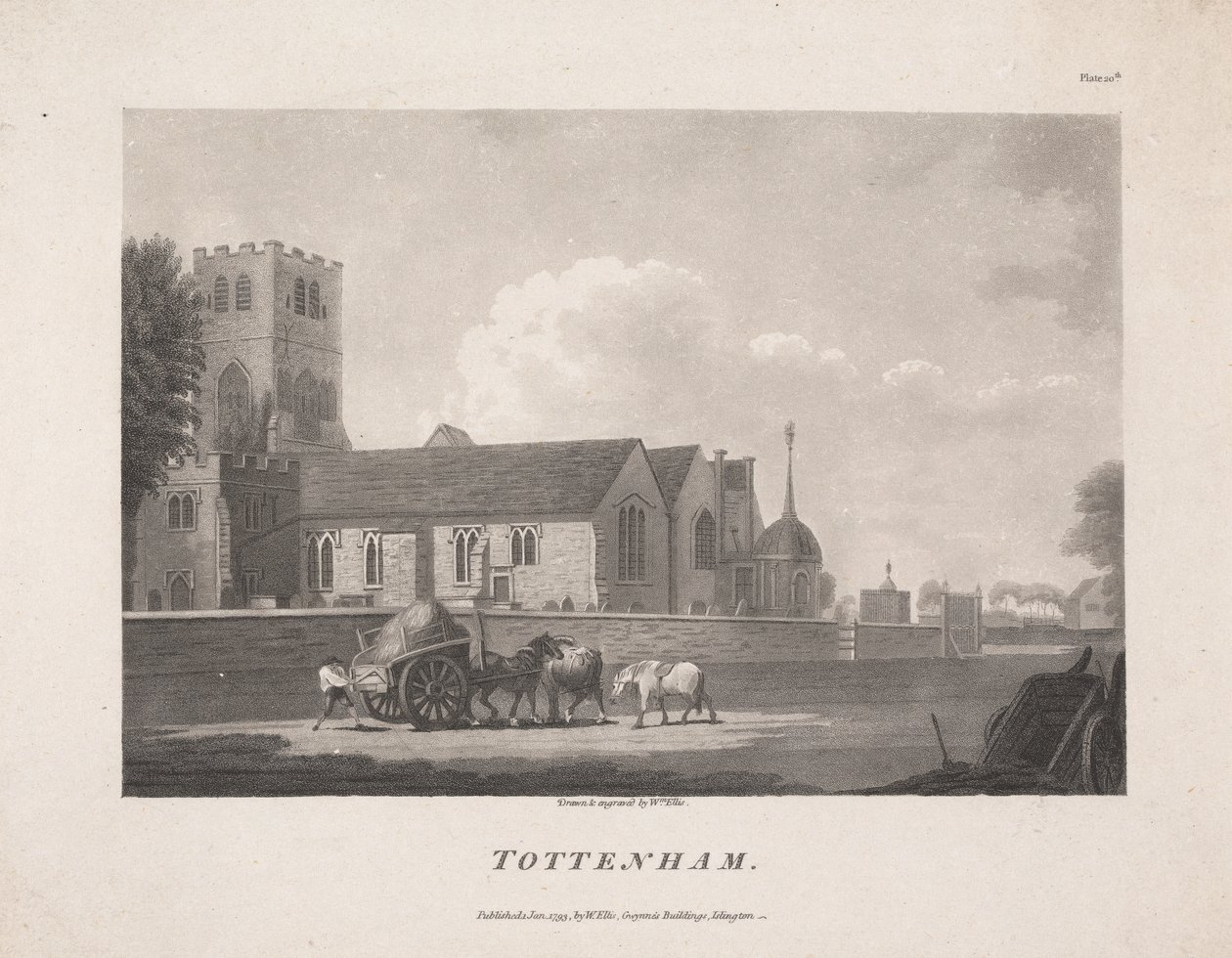 Tottenham door William Ellis