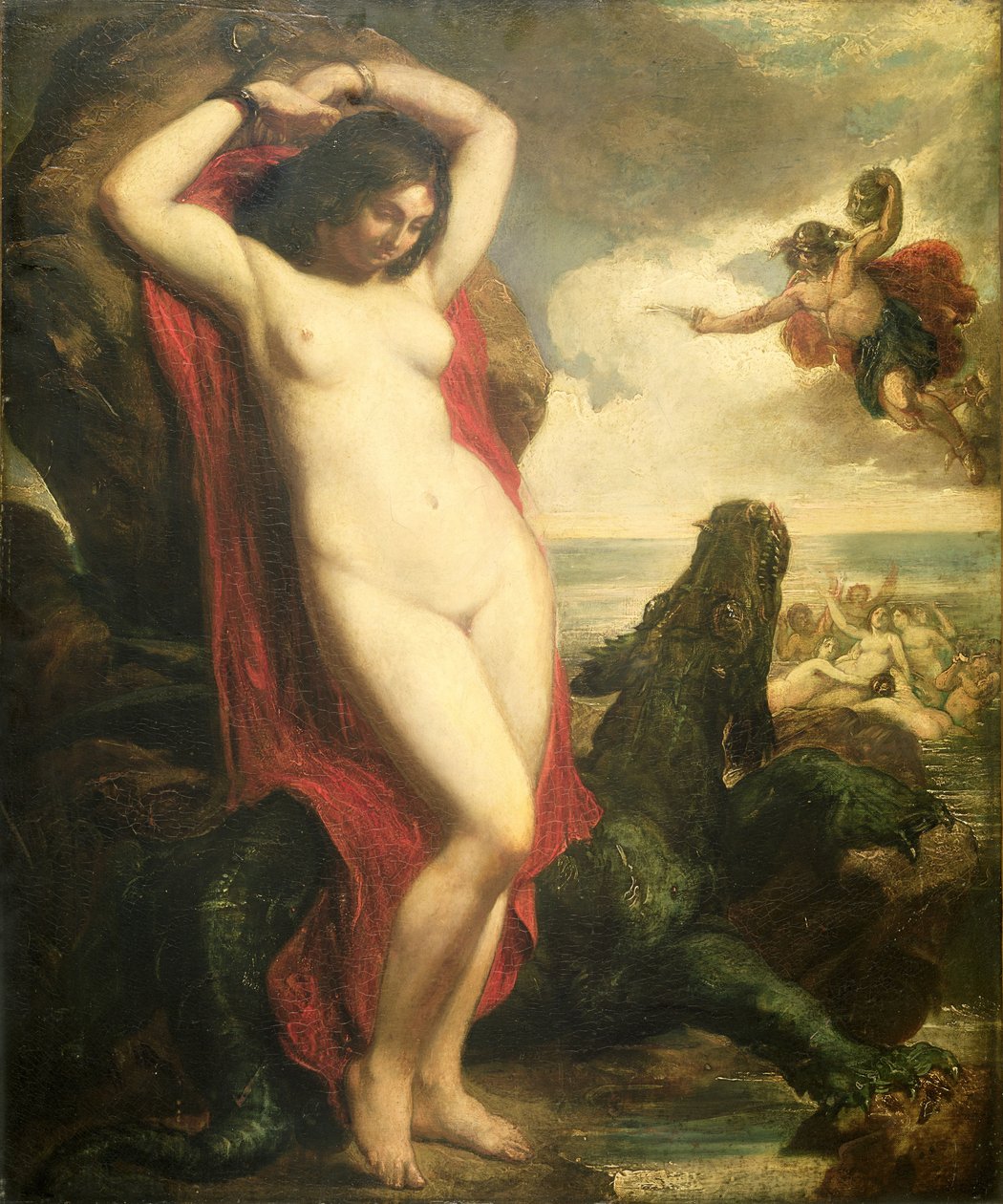 Andromeda en Perseus door William Etty