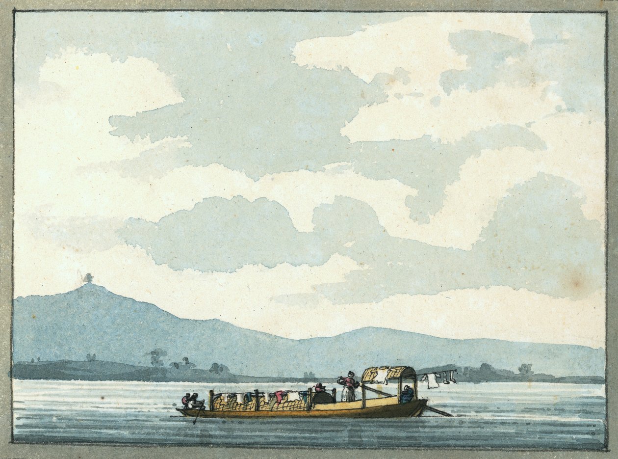 Chinese rivierboot door William Ffarington