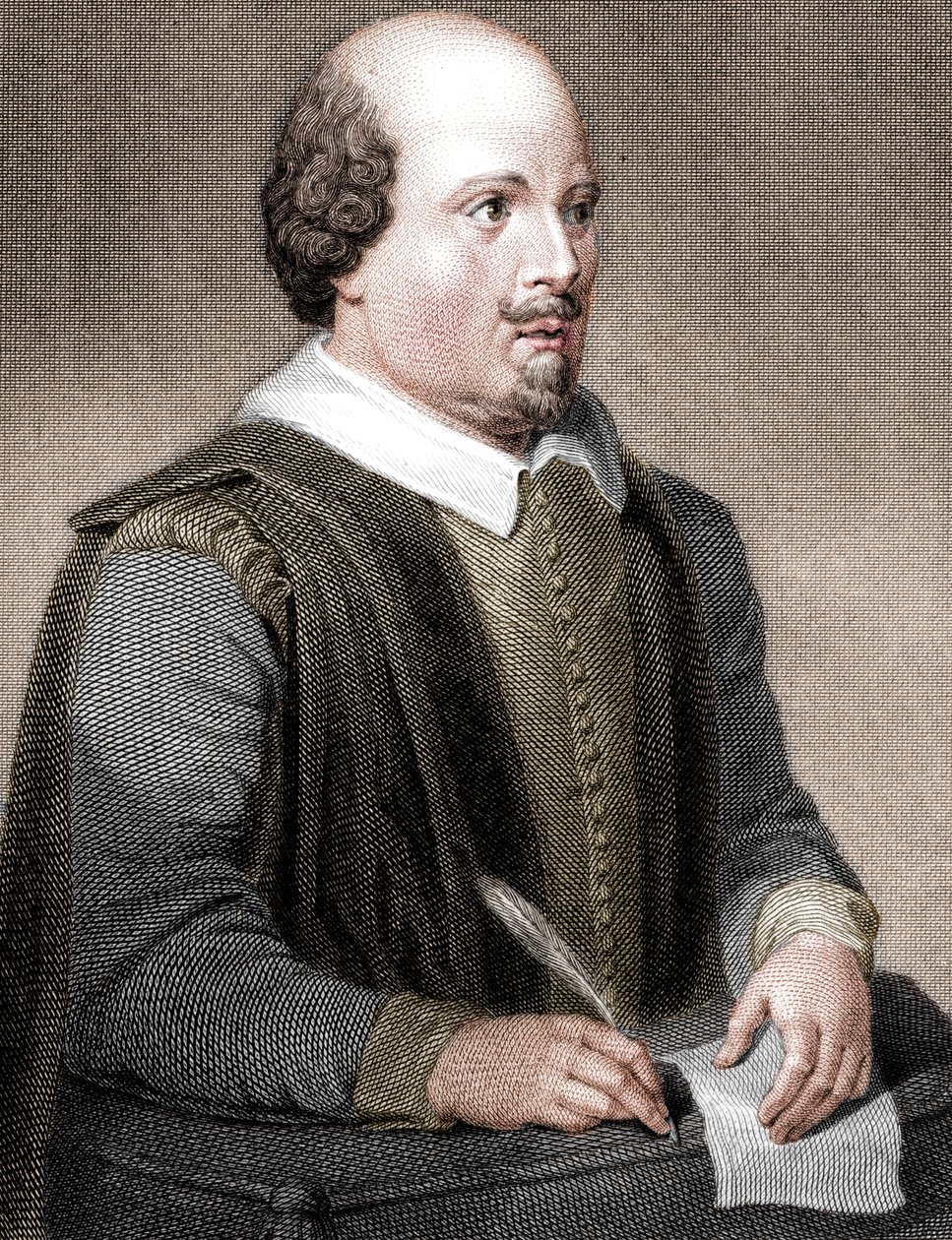 William Shakespeare, Engelse dichter en toneelschrijver door William Finden