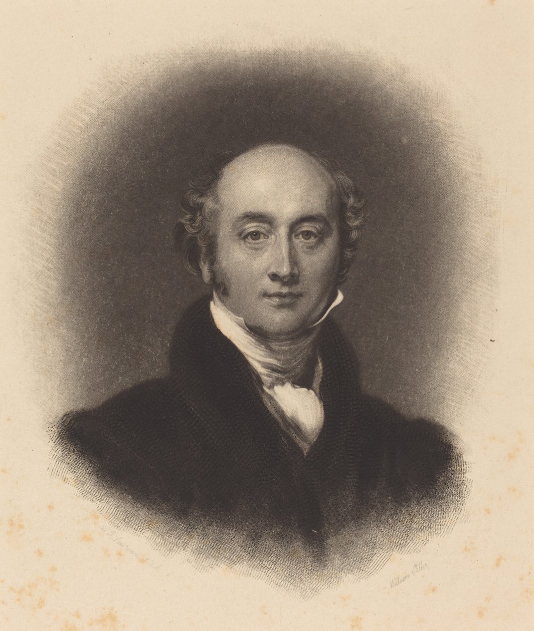 Sir Thomas Lawrence door William Giller after Sir Thomas Lawrence