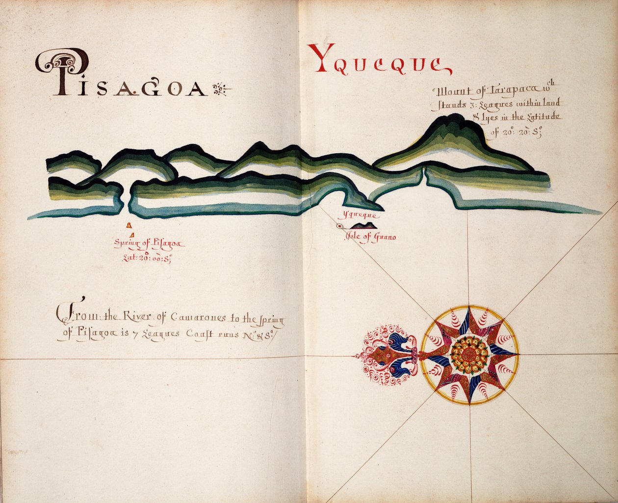 Pisagoa en Yqueque, Chili door William Hack