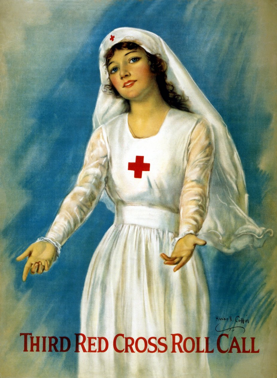 Derde Rode Kruis Oproep, 1918 door William Haskell Coffin