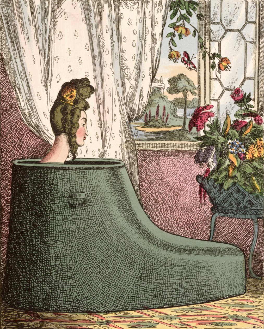 Een fijne plek in warm weer, c.1800 door William Heath