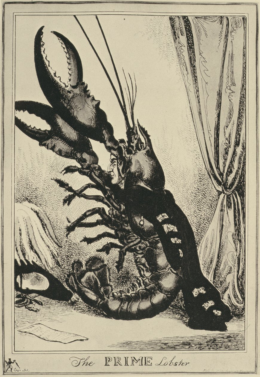 De primeur kreeft door William Heath