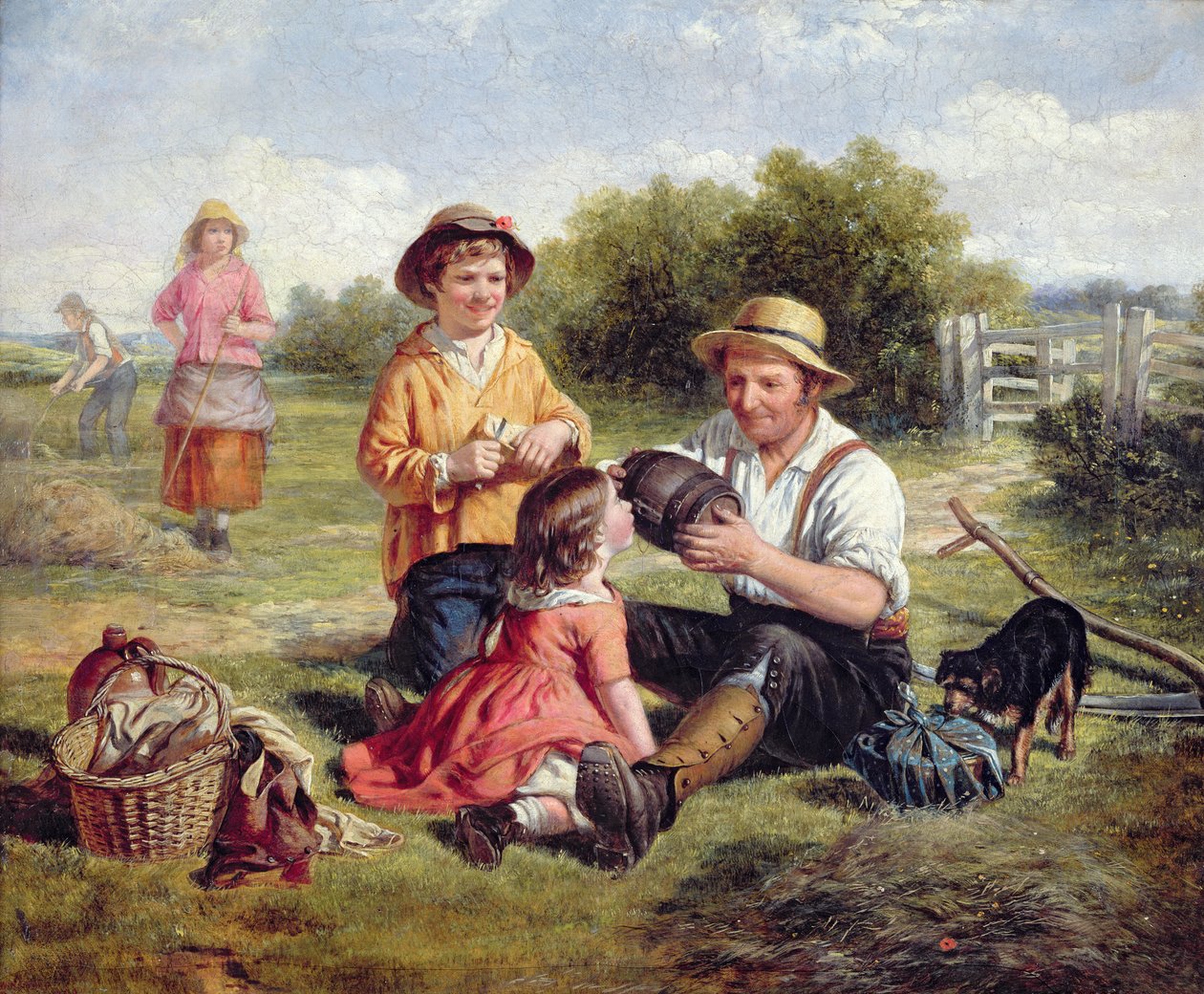 Hooiweide door William Hemsley