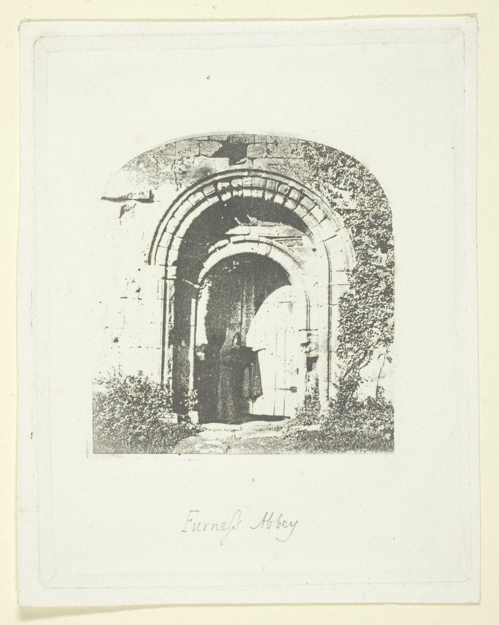 Furness Abdij door William Henry Fox Talbot