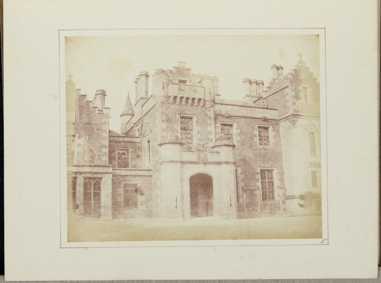 Hall Door, Abbotsford door William Henry Fox Talbot