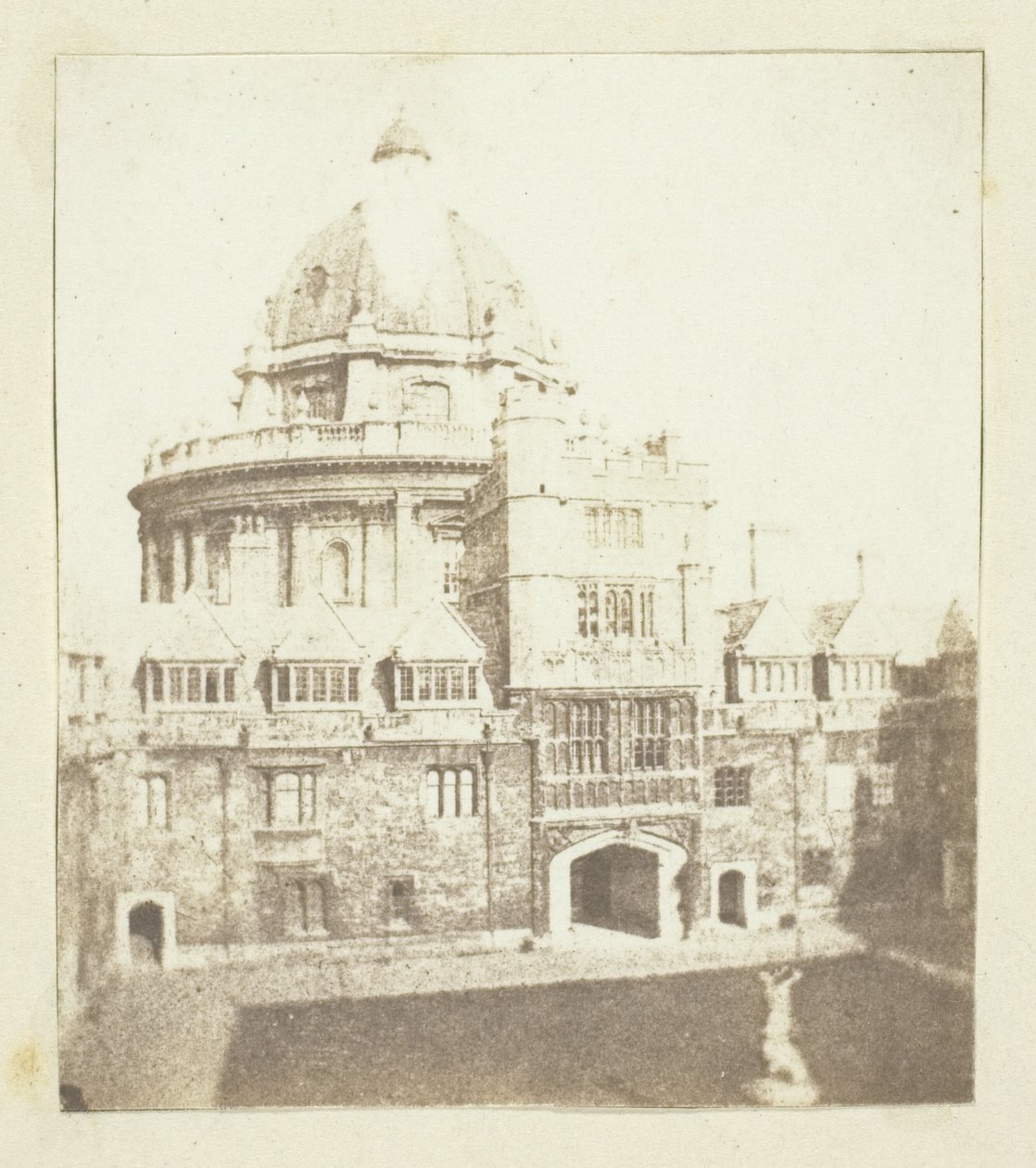 Radcliffe Bibliotheek, Oxford door William Henry Fox Talbot