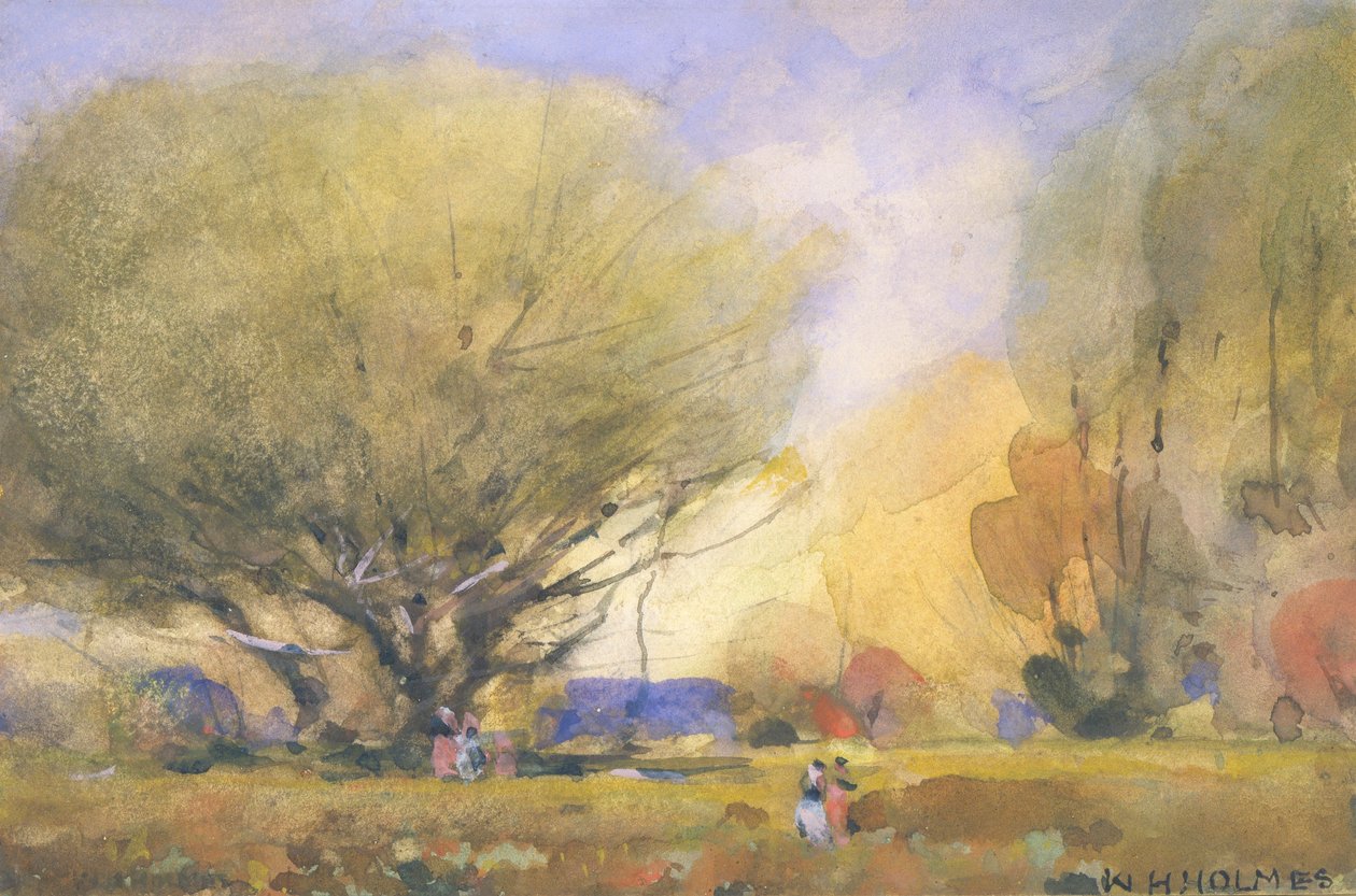(Zomerscène) door William Henry Holmes