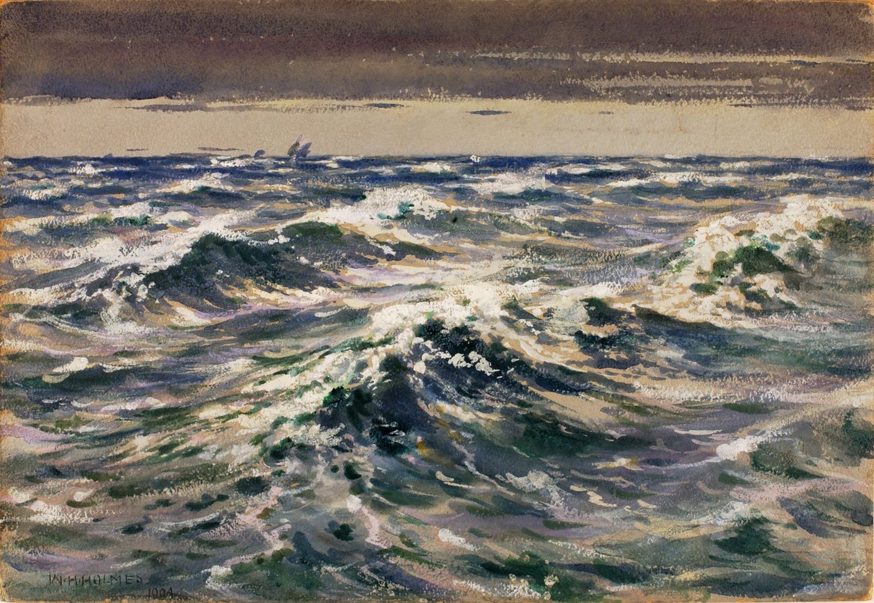 De open zee door William Henry Holmes