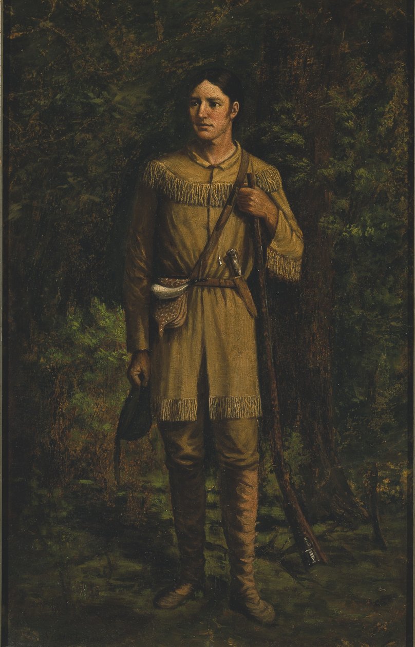 Davy Crockett door William Henry Huddle