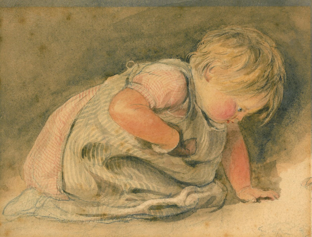 Nieuwsgierigheid, een schets door William Henry Hunt