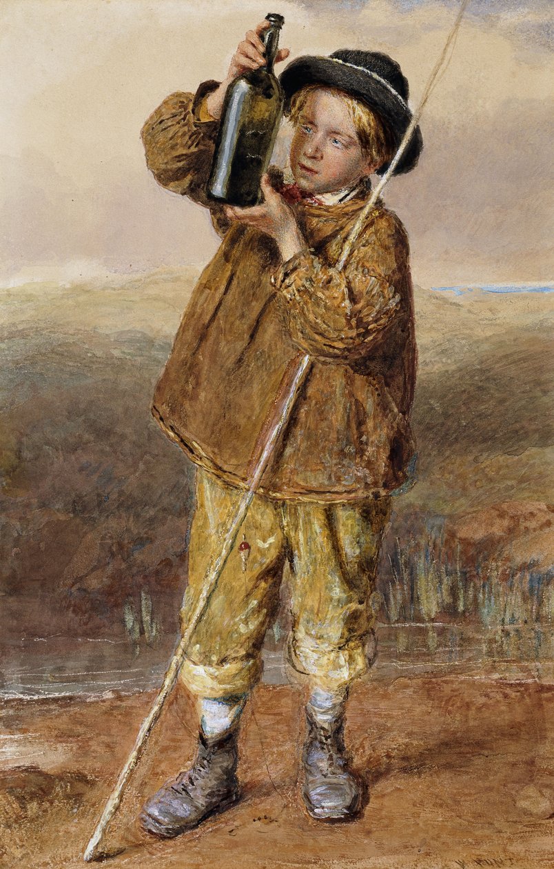 De jonge visser door William Henry Hunt