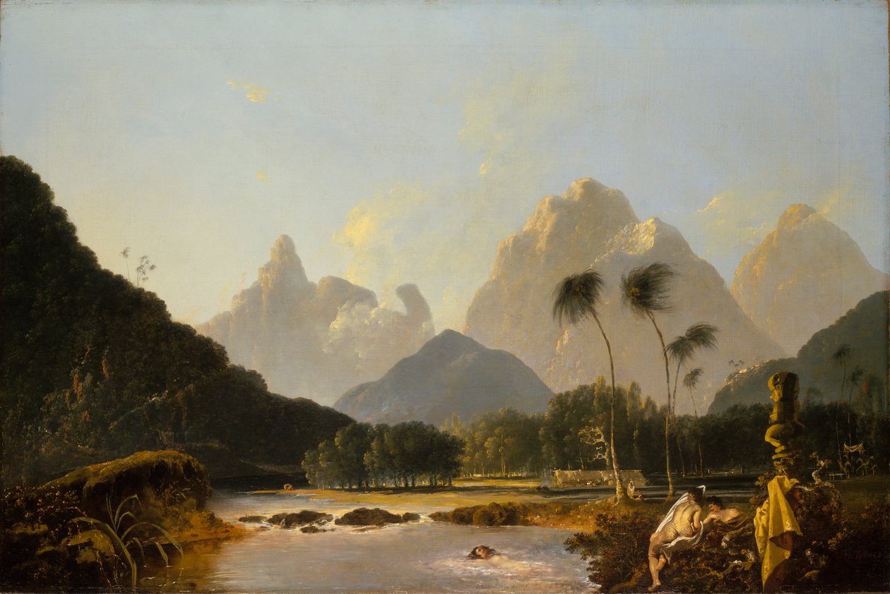 Oaitepeha Baai, Tahiti door William Hodges