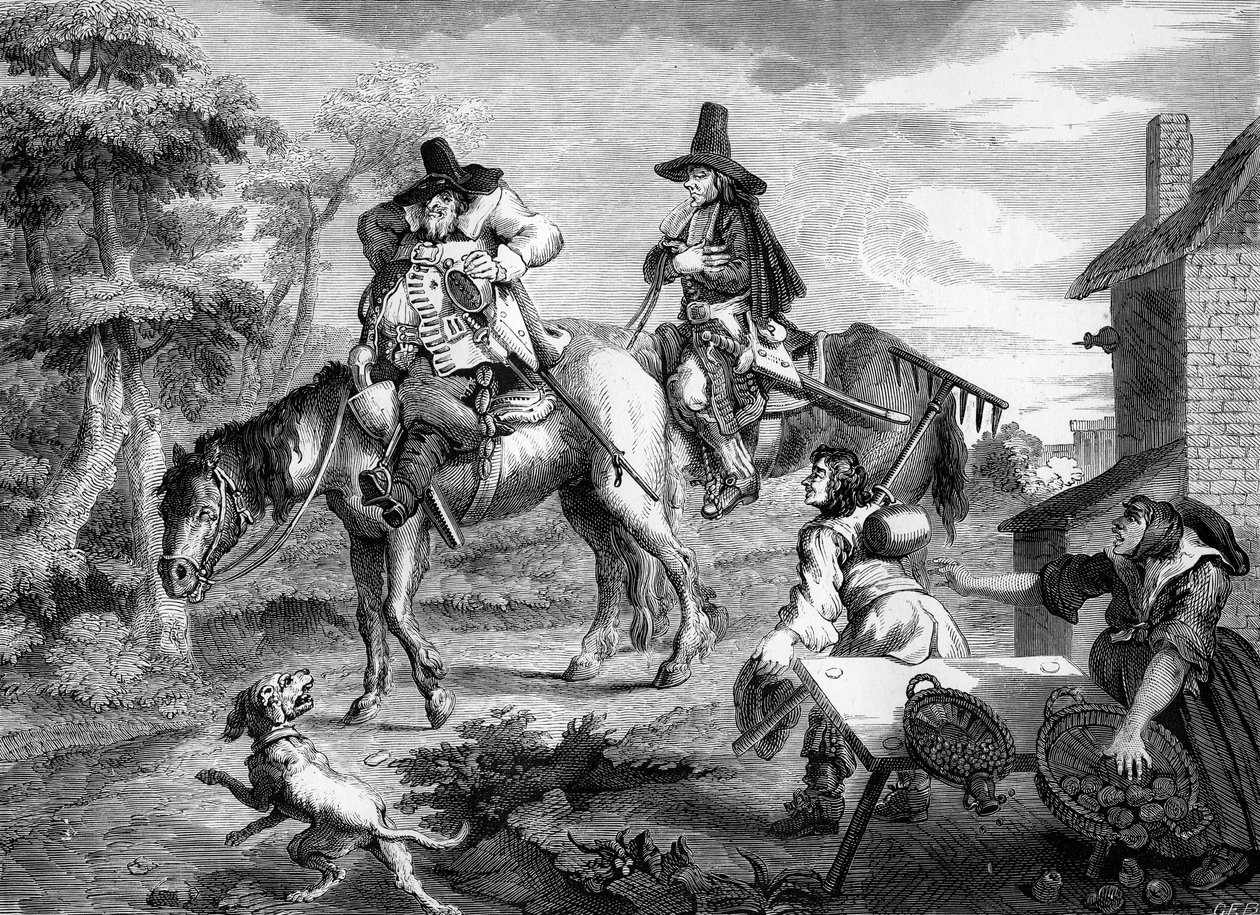Hudibras door William Hogarth