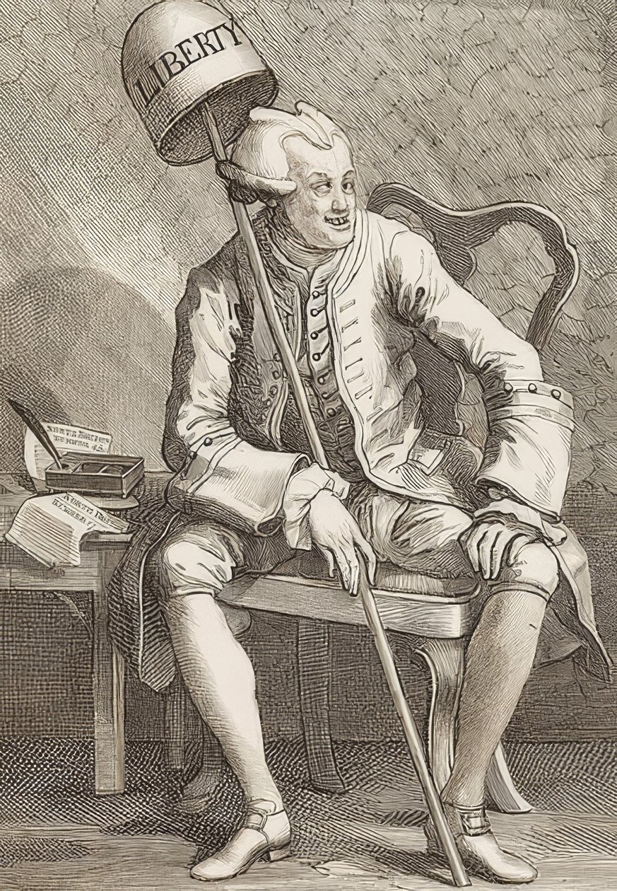 John Wilkes Esq. door William Hogarth