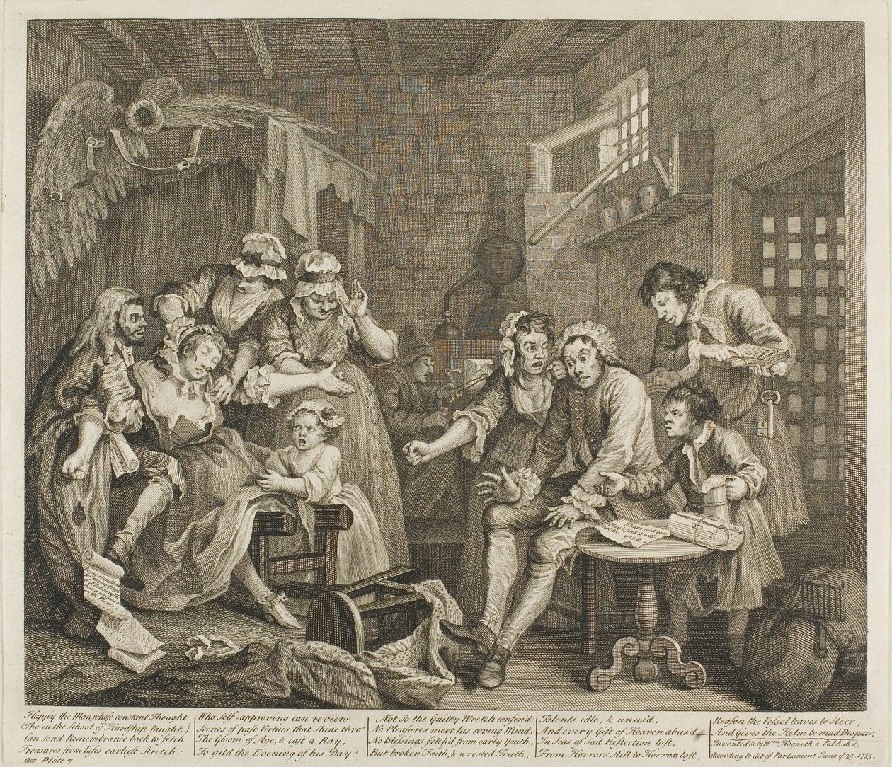 Plaat zeven, uit A Rake