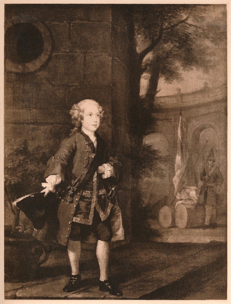 William Augustus, Hertog van Cumberland door William Hogarth