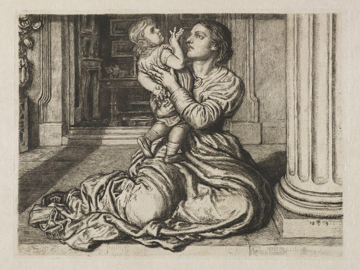 Het verlof van de vader door William Holman Hunt