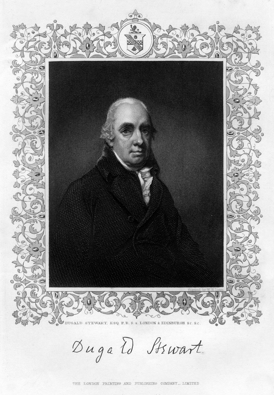 Dugald Stewart door William Home Lizars